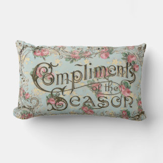 Coussin Rectangle Vintage Noël Rétro Noël Xmas Personnalisé