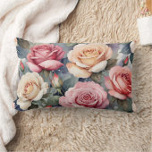 Coussin Rectangle Vintage roses (Couverture)
