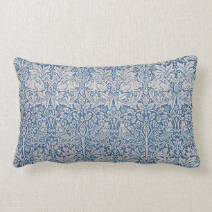 Coussin Rectangle Vintage William Morris Forêt de lapin Volage d'ois