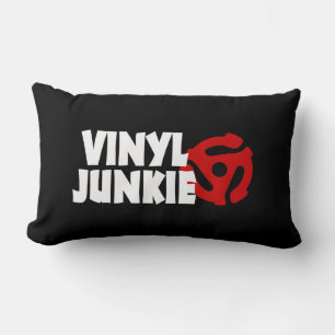 Coussin Rectangle Vinyl Junkie