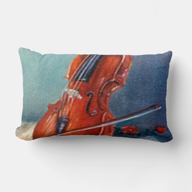 Coussin Rectangle Violon/Violon (Recto)