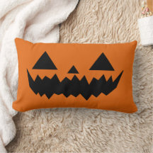 Visage de citrouille effrayant Halloween
