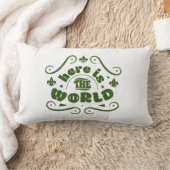 Coussin Rectangle Voici le monde (Couverture)