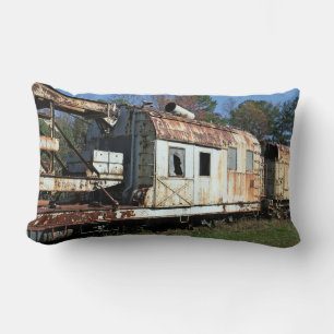 Coussin Rectangle Voitures ferroviaires anciennes 