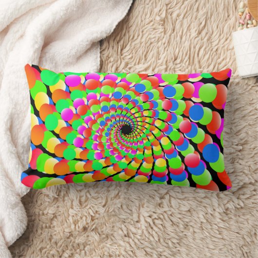 Coussin Rectangle Vortex Feux à étincelles (Couverture)