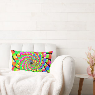 Coussin Rectangle Vortex Feux à étincelles