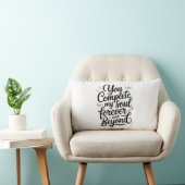 Coussin Rectangle Vous Complétez Mon Âme – Pour Toujours & Au-delà d (Chaise)