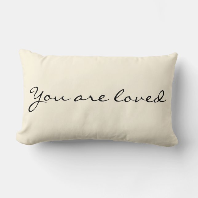 Coussin Rectangle VOUS ÊTES carreau AIMÉ (Recto)