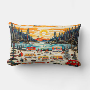 Coussin Rectangle Voyages RV