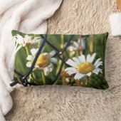 Coussin Rectangle Vrede achter het hek. In bloemen illustratief. (Couverture)