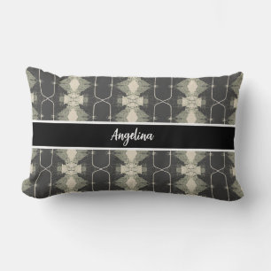 Coussin Rectangle Vue générale d'un bâtiment vintage à Alger en Algé