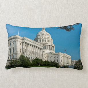 Coussin Rectangle Vue occidentale de bâtiment de capitol
