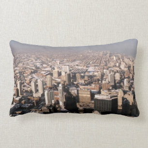 Coussin Rectangle Vue panoramique de la ville