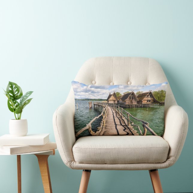 Coussin Rectangle Water | Style Houses Over the Water (Chaise)