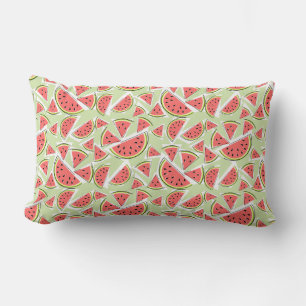 Coussin Rectangle Watermelon Multi lombaire vert