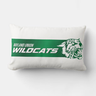 Coussin Rectangle Wayland Union Wildcats #2