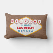 Coussin Rectangle Welcome to Fabulous Las Vegas Nevada Trendy Memory (Recto)