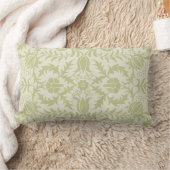 Coussin Rectangle William Morris Borge Mariage Soft Green (Couverture)