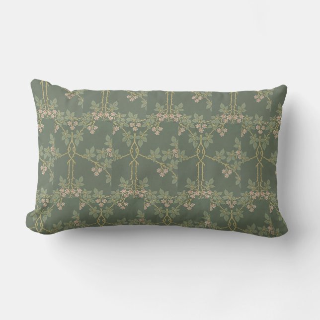 Coussin Rectangle William Morris Vintage Blackberry (Recto)