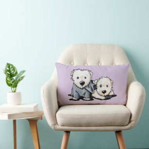 Coussin Rectangle Winston et Finn