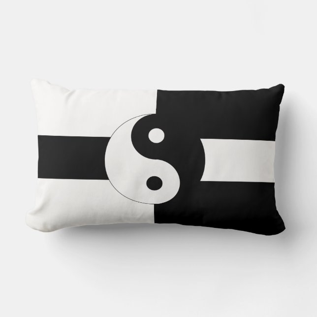 Coussin Rectangle Yin Yang (Recto)
