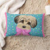 Coussin Rectangle Yorkie Poo (Couverture)