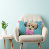 Coussin Rectangle Yorkie Poo (Chaise)