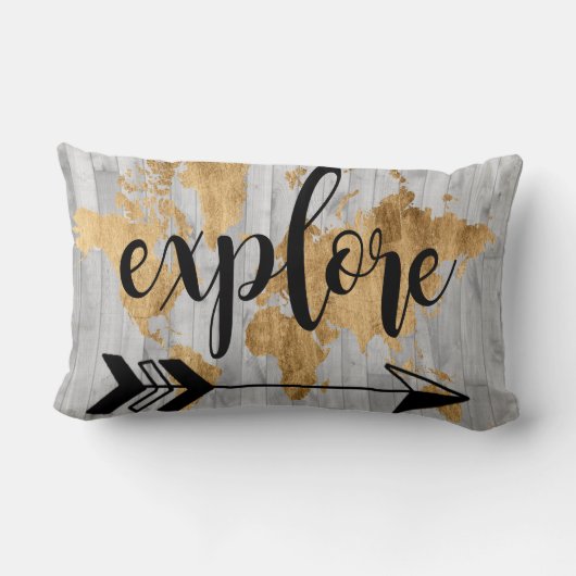 Coussin Rectangle Young Explorer V (Verso)