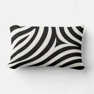 Coussin Rectangle Zebra Stripes Impression moderne