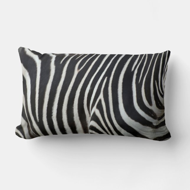 Coussin Rectangle Zèbre  (Recto)