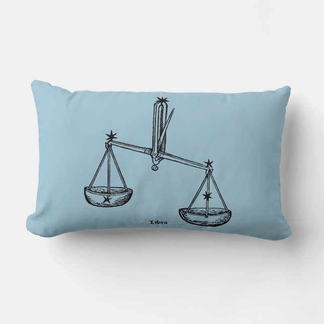 Coussin Rectangle Zodiaque : Balance, 1482 (Recto)