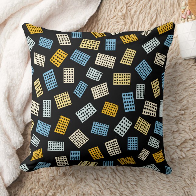 Coussin Rectangles Abstraites 081122 - Couleurs 03 (Couverture)