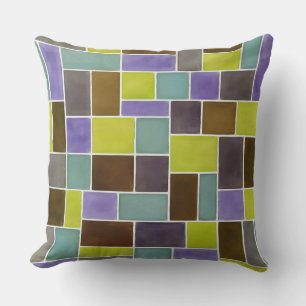Coussin Rectangles Géométriques Colorés 6