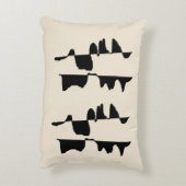 Coussin Rectangulaire - Abstrait Dual Face (Dos(Vertical))