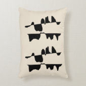Coussin Rectangulaire - Abstrait Dual Face (Devant(Vertical))