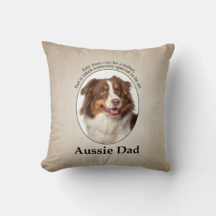 Coussin Red Australian Shepherd Papa