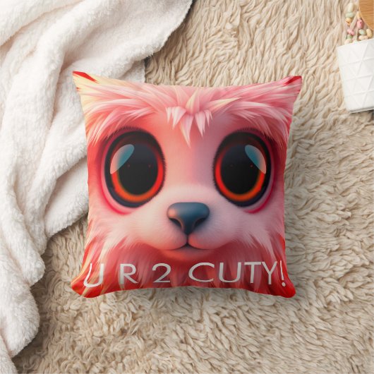 Coussin Red Flame Cuty (Couverture)