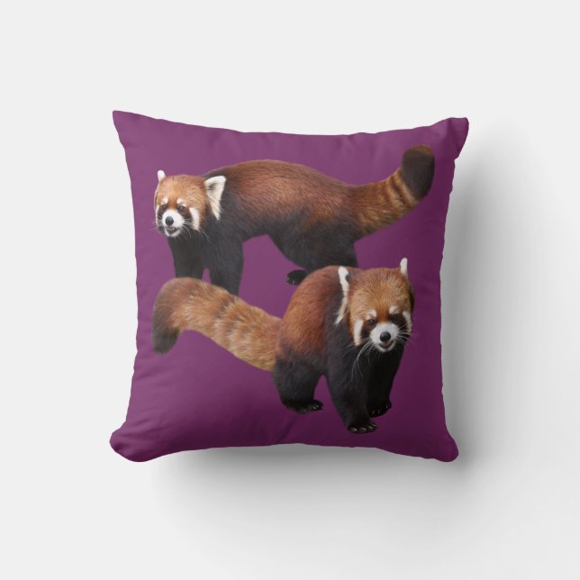 Coussin Red Panda (Recto)