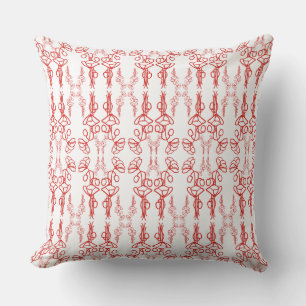 Coussin Red Poppy fait les gros titres sur Motif Arrière -