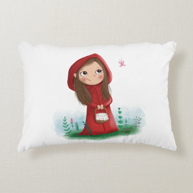 Coussin Red Ridding Hood (Devant)
