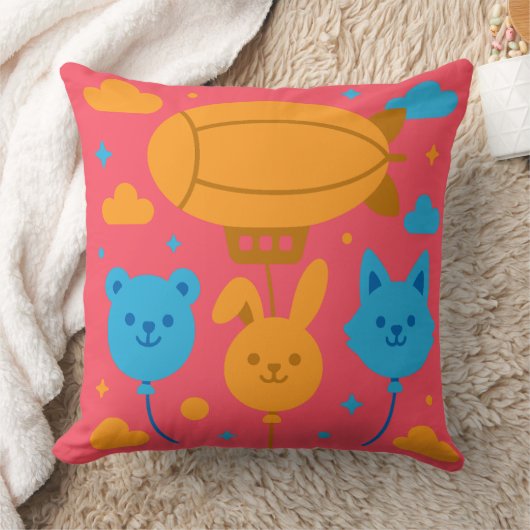 Coussin Red Sky Parade (Couverture)