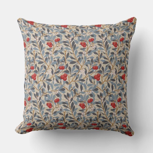 Coussin Redberry Tree, William Morris (Recto)