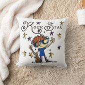Coussin Redhead Boy Rock Star (Couverture)