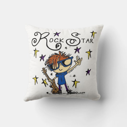 Coussin Redhead Boy Rock Star (Verso)