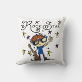 Coussin Redhead Boy Rock Star (Recto)