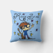 Coussin Redhead Boy Rock Star (Verso)