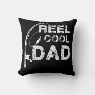 Coussin Reel Cool Papa Pêche Papa Fête des pères Cadeau