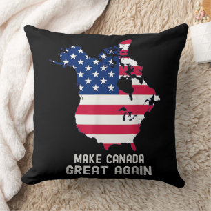 Coussin Refaire du Canada une grande nation États-Unis 51e