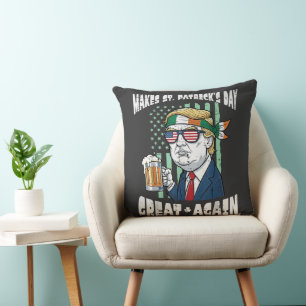 Coussin Refaisons la Saint-Patrick Grande Encore Saint-Pad