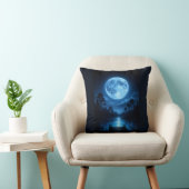 Coussin Reflet esthétique de la forêt au clair de lune cél (Chaise)